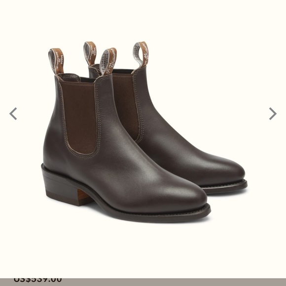 R.M.Williams lady yearling boot in chestnut. EUC. - Picture 2 of 11